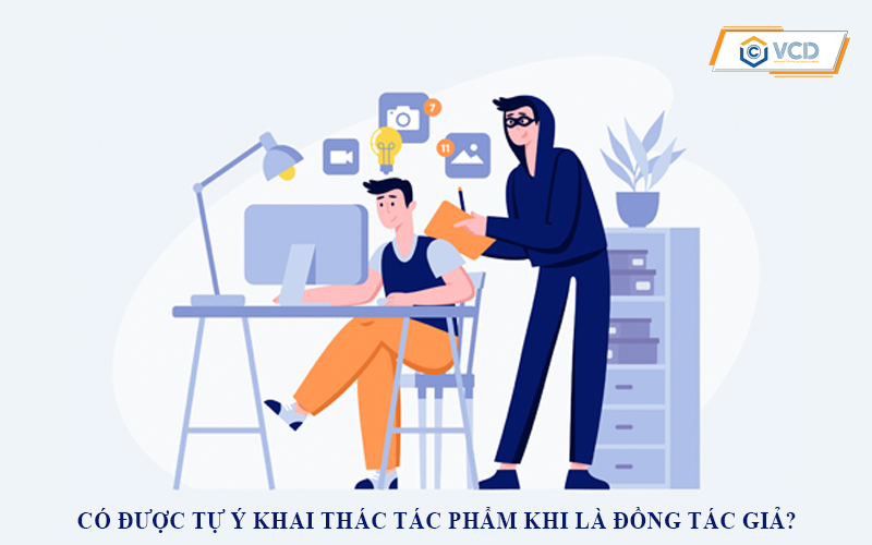 Có được tự ý khai thác tác phẩm khi là đồng tác giả