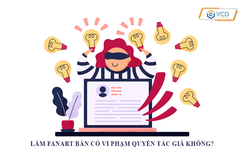 Làm Fanart bán có vi phạm quyền tác giả không?
