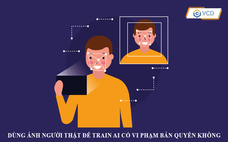 Dùng ảnh người thật để train AI có vi phạm bản quyền không?