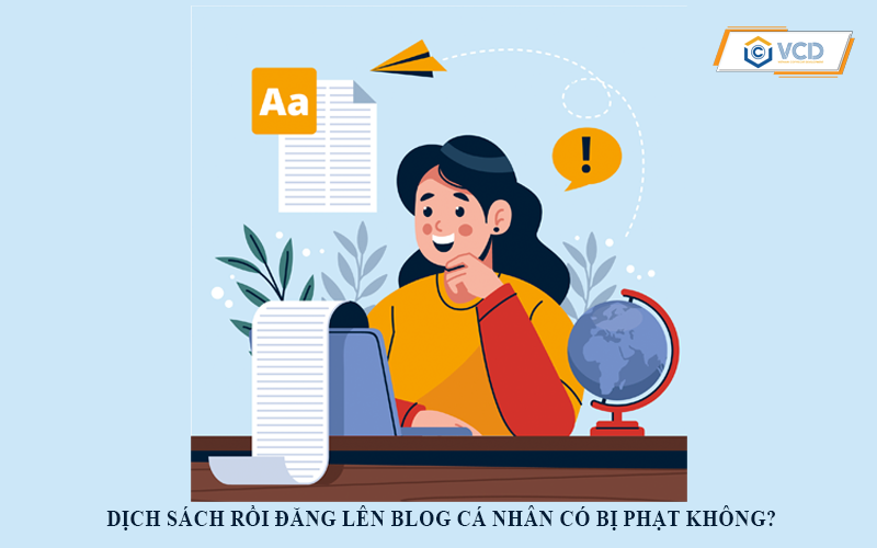 Dịch sách rồi đăng lên blog cá nhân có bị phạt không?