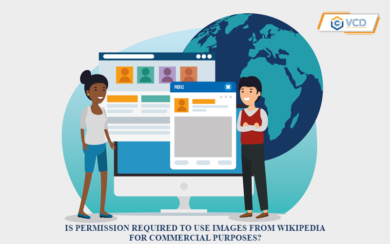 Is permission required to use images from Wikipedia for commercial purposes?
