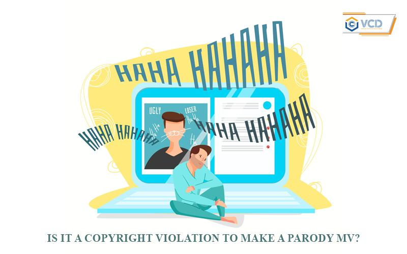 Is it a copyright violation to make a parody MV?