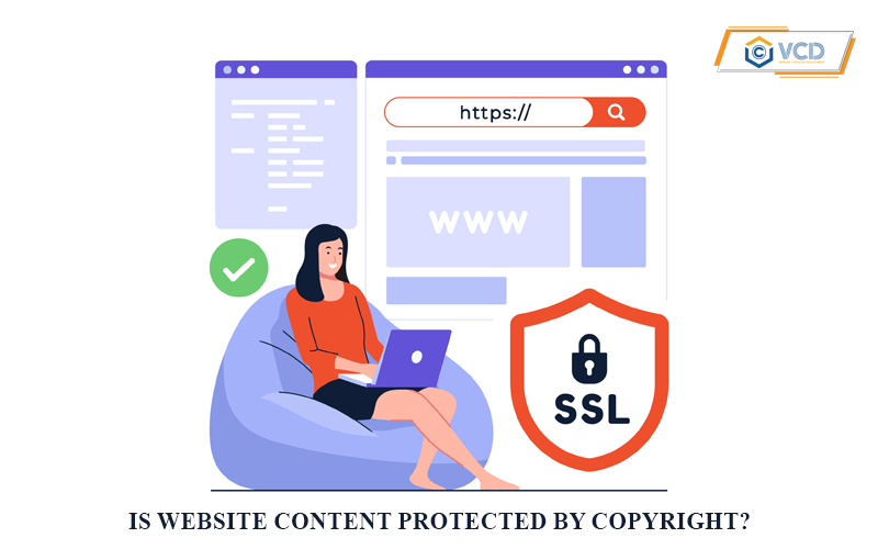 Is website content protected by copyright?