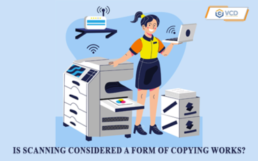 Is scanning considered a form of copying works?