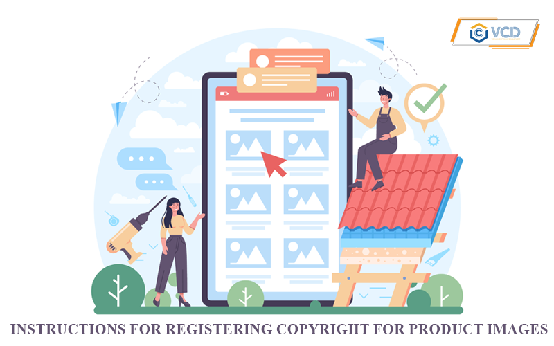Instructions for registering copyright for product images
