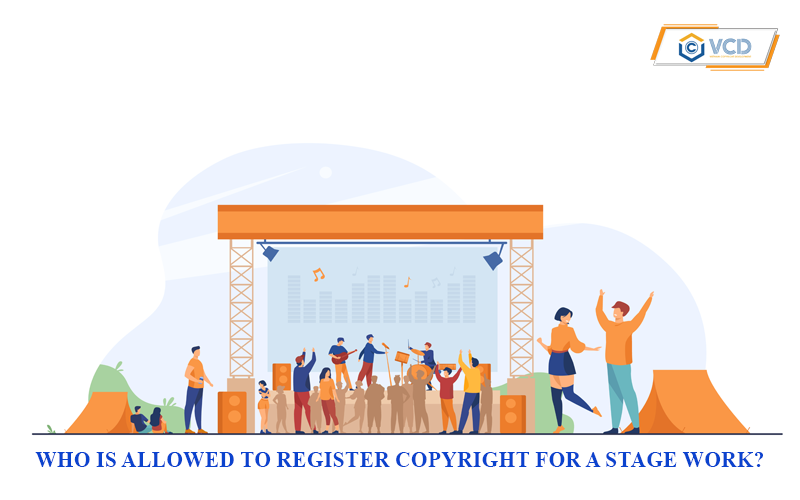 Who is allowed to register copyright for theatrical works?