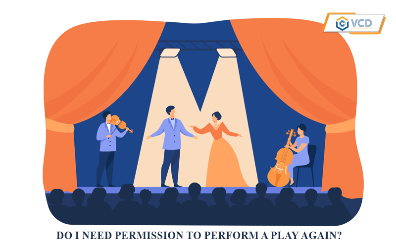 Do you need permission to re-perform a play?