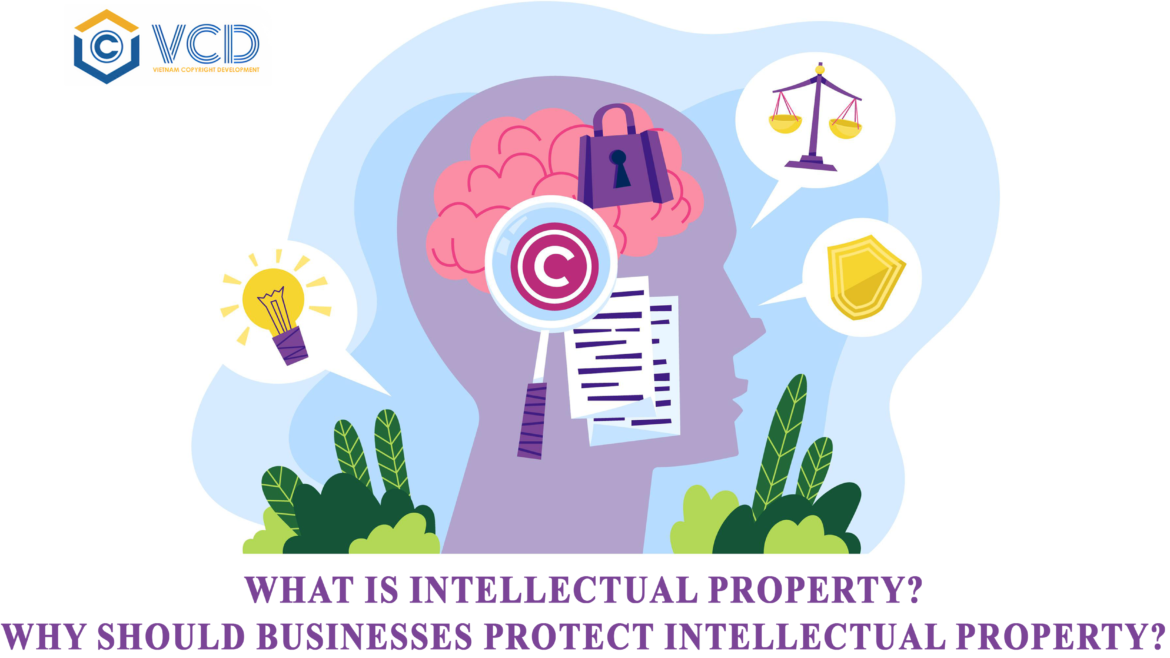 What is intellectual property? Why do businesses have to protect intellectual property?