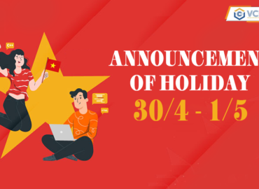 Announcement of holiday 30/4 -01/05