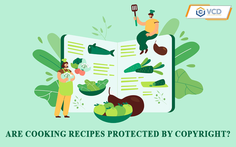 Are cooking recipes protected by copyright?