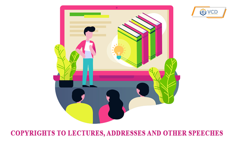 Copyrights to lectures, speeches and other speeches