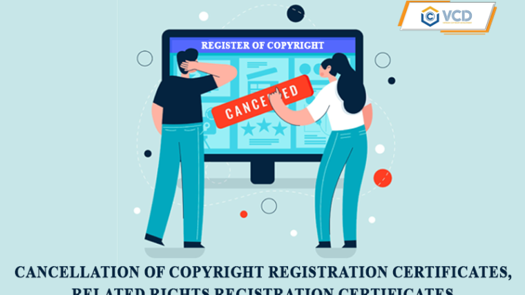 Invalidation of copyright registration certificates, related rights registration certificates