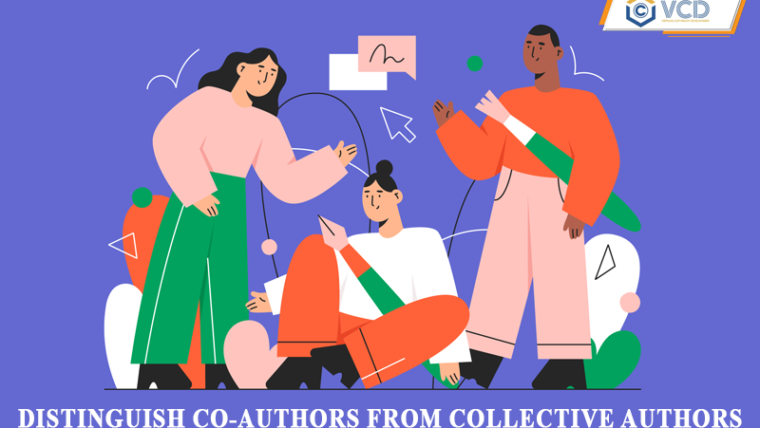 Distinguish co-authors from collective authors