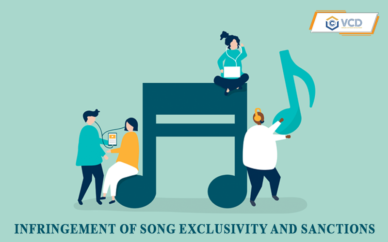 Infringement of song exclusivity and sanctions