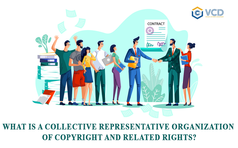 What is a collective representative organization of copyright and related rights?