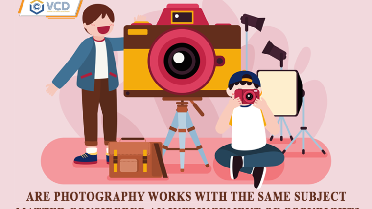 Are photography works with the same subject matter considered an infringement of copyright?