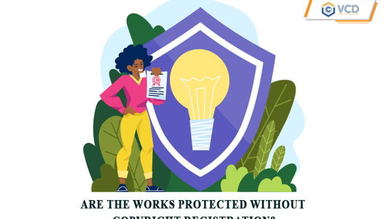 Are the works protected without copyright registration?