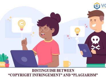 Distinguish between “copyright infringement” and “plagiarism”