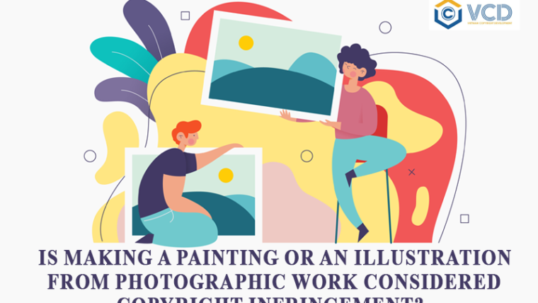 Is making a painting or an illustration from photographic work considered copyright infringement?