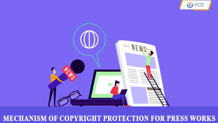 Mechanism of copyright protection for press works