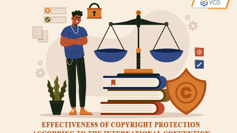 Effectiveness of copyright protection according to the International Convention