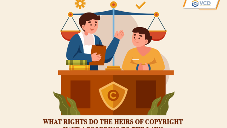 What rights do the heirs of copyright have according to the law?