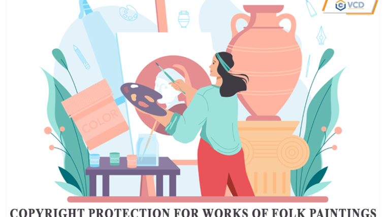 Copyright protection for works of folk paintings