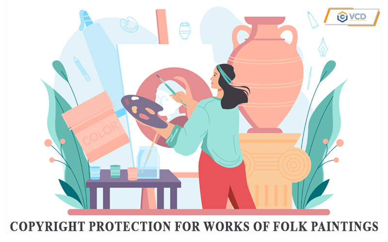 Copyright protection for works of folk paintings