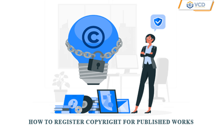 How to register copyright for published works