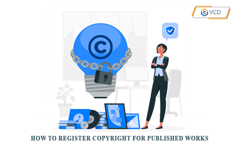 How to register copyright for published works