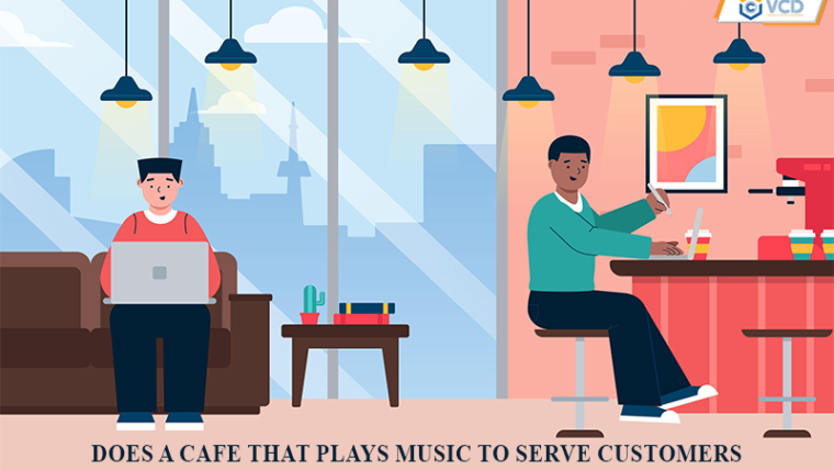Does a cafe that plays music to serve customers have to pay royalties?