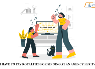 Do I have to pay royalties for singing at an agency festival?