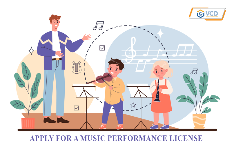 Applying for a music performance license