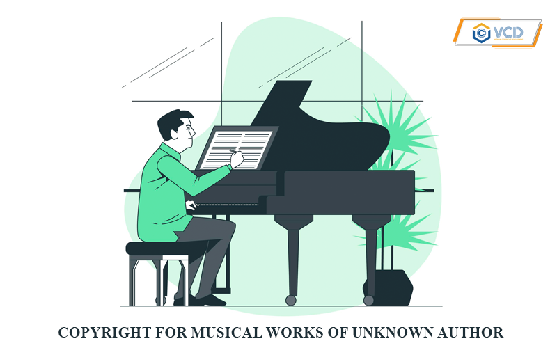 Copyright for musical works of unknown author