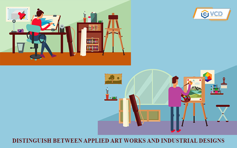 Distinguishing between applied artworks and industrial designs