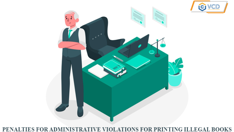 Penalties for administrative violations for printing illegal books