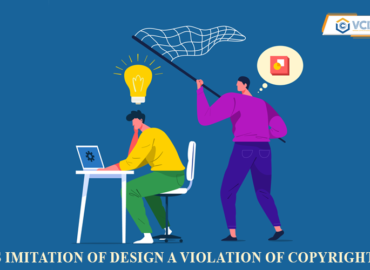 Is imitation of design a violation of copyright?