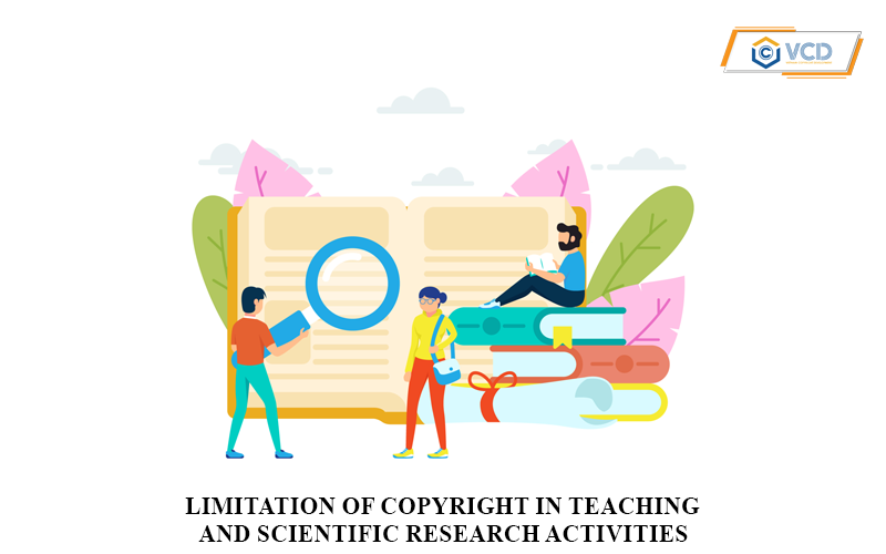 Limitation of copyright in teaching and scientific research activities