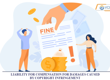 Liability for compensation for damages caused by copyright infringement