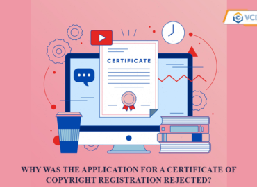 Why is the application for a Certificate of Copyright Registration rejected?