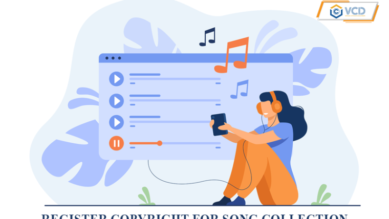 Register copyright for song collection