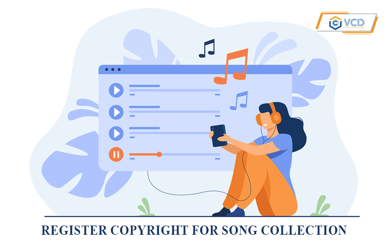 Register copyright for song collection