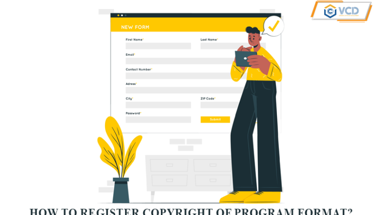 How to register copyright for program format?