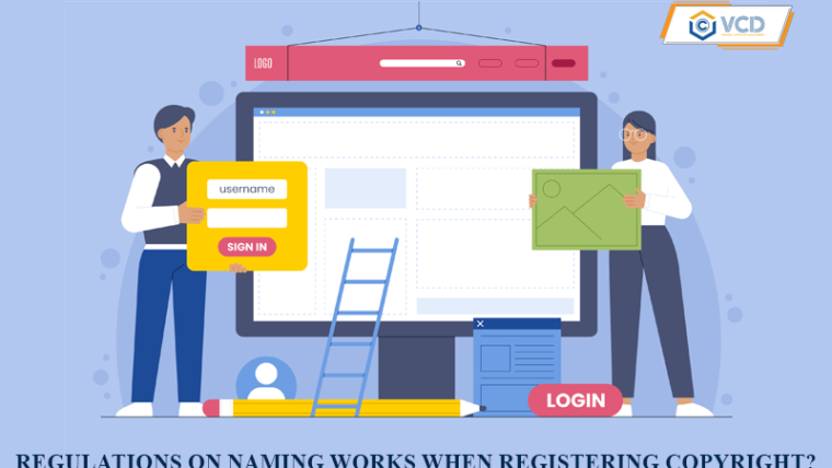 Regulations on naming works when registering copyright?