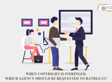When copyright is infringed, which agency should be requested to handle it?