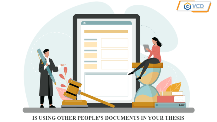 Is using other people’s documents in your thesis a copyright infringement?