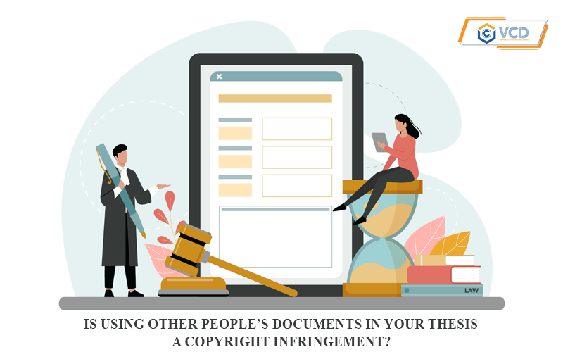 Is using other people’s documents in your thesis a copyright infringement?