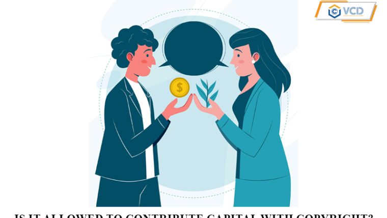 Is it allowed to contribute capital with copyright?