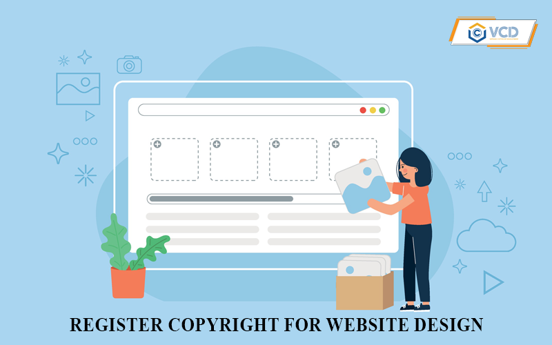 Register copyright for website design