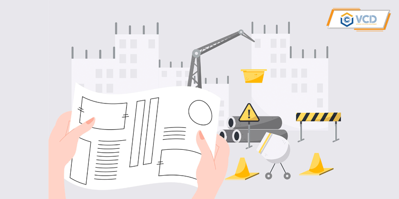 Actions considered as copyright infringement of construction drawings